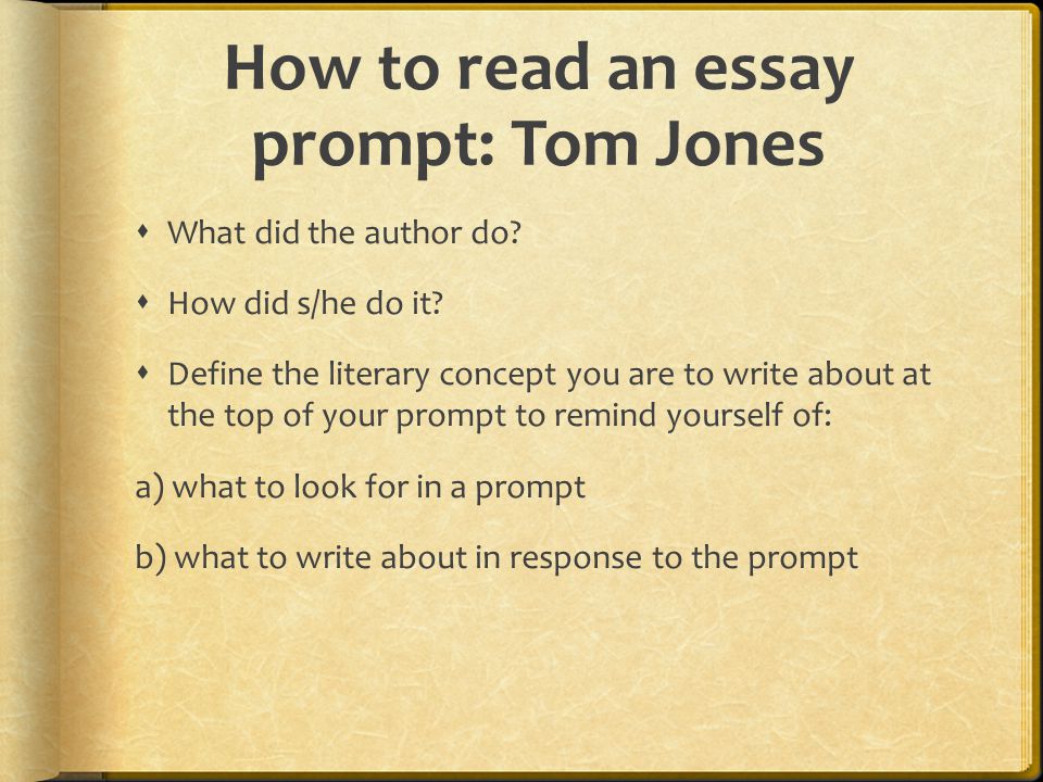 Tom Jones Critical Essays